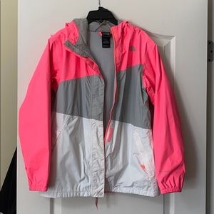 The North Face Hyvent hooded rain jacket